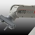 MOTO MAN MH L Industrial Robotic Arm With White Structure For Automated Manufacturing