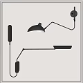 Modern Black Wall Lamp With Sleek Adjustable Arm And Contemporary Wall Mounted Design