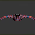 Stylish Red And Blue Patterned Bodysuit With Unique Design For Daily Use