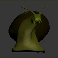Snail Cartoon Snail Small Snail Reptile Cold Blooded Animal Reptile 3d model