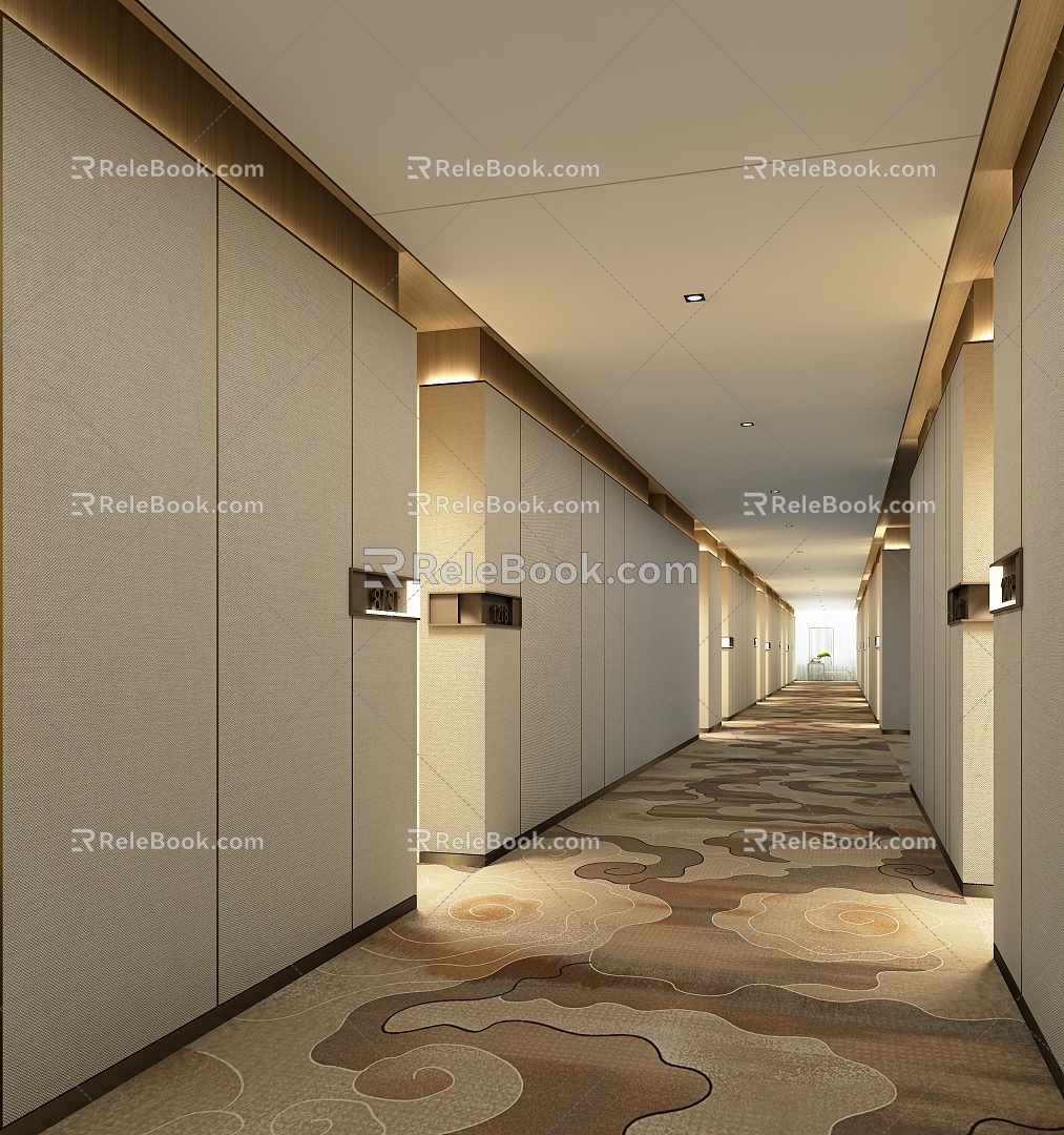 Hotel Corridor model