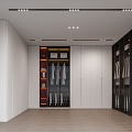 Modern Cloakroom 3d model