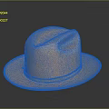 Peach Colored Wide Brimmed Hat Classic Design Soft Texture Stylish Accessory For Casual Wear