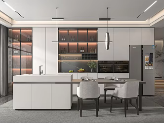 Modern Restaurant 3d model