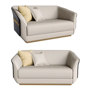 Single sofa 3d model