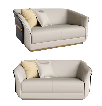 Single sofa 3d model