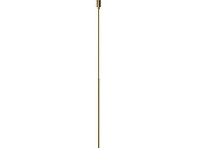 Tall Slim Golden Floor Lamp For Modern Living Room Home Decor 3d model