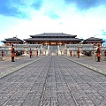 Realistic Ancient Palace The main entrance enters the palace Close-up view of the Han Dynasty Palace Weiyang Palace Animation Scene Ancient City Ancient Palace Han Dynasty Palace Ancient Architecture 3d model