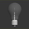 High Quality Electronic Light Bulb With Transparent Glass Filament Metal Base And Reflective Surface