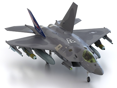 Fighter Falcon Fighter KF21 model