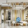 Modern foyer 3d model
