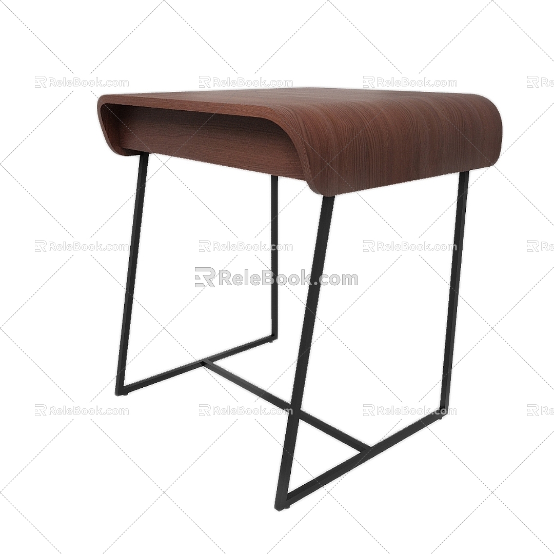 Side Table Minimalist Movable Small Table Household Side Cabinet Living Room Sofa Small Coffee Table Creative Bedside Rack 3d model