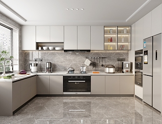 Modern Kitchen 3d model