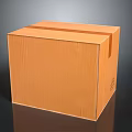 Sturdy Brown Corrugated Cardboard Box Ideal For Daily Living Supplies Packaging
