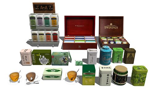 New Chinese Tea 3d model