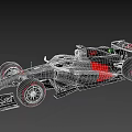 McLaren Formula 1 Racing Car With Renault Branding And Grey Aerodynamic Design