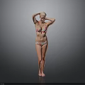 Fashionable Colorful Printed Women's Bikini Swimwear For Summer Beach Wear