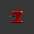 Stylish Red Espresso Coffee Maker As Essential Kitchen Appliance For Home Use 3d model