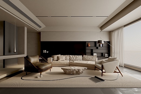 Living room 3d model