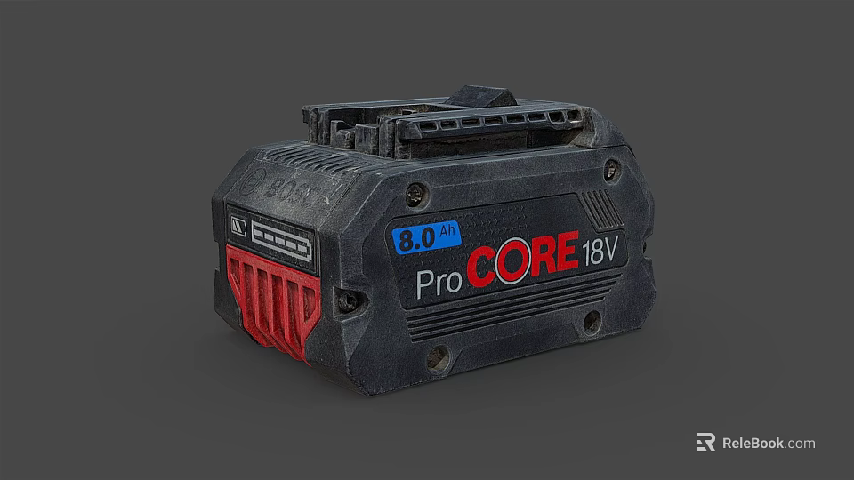 High Performance ProCORE 18V 8.0Ah Battery with Durable Design for Daily Use 3d model