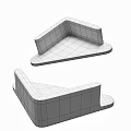 Other Modern Black Triangle Shaped Support Brackets For Home Use
