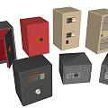 Modern Safe 3d model