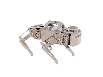 Advanced Smart Robot With Mechanical Legs And Precision Metallic Joint Structure 3d model