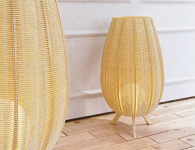 Modern Table Lamp Solid Wood Table Lamp 3d model