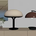 Modern table lamp 3d model