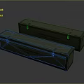 Weapon Storage Cases Wooden Long Durable Containers For Military Equipment Transport