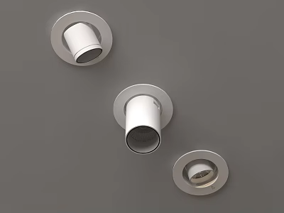 Modern downlight spotlight open-mounted downlight recessed downlight spotlight downlight 3d model