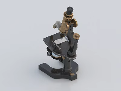 Precision Medical Microscope For Laboratory Clinical Analysis And Research Applications 3d model
