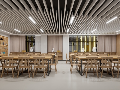 Modern Art Classroom 3d model