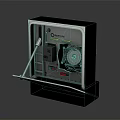 PENTAIR Industrial Equipment Cabinet with Internal Components and Open Door