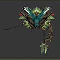 Elf Archer Elf Tree Demon Tree Monster Tree Man Tree Elf Monster Alien 3d model