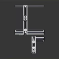 Industrial Robotic Arm Structure With Arm Frame Joints And Sliding Rails