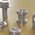High Quality Metal Hardware Tools with Bolts Wing Nuts Hex Nuts and Durable Fasteners