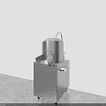 Modern Stainless Steel Commercial Equipment with Control Panel Water Faucet and Wheels for Professional Use