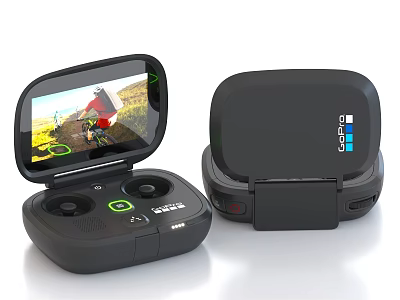 DJI Foldable Drone Controller With Screen Display Control Buttons And Portable Design 3d model