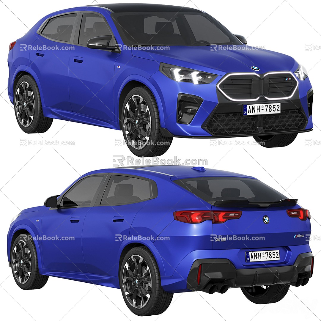 BMW X2 M35i 3d model