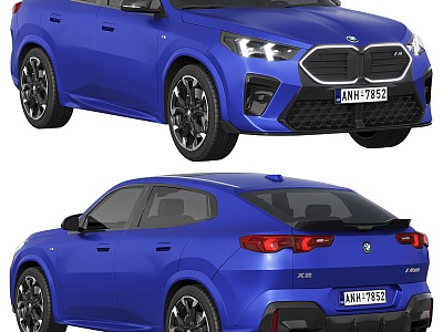 BMW X2 M35i 3d model