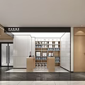Modern Office Huawei Office Public Office Open Office 3d model