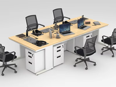 modern office desk and chair 3d model modern office desk and chair 3d model