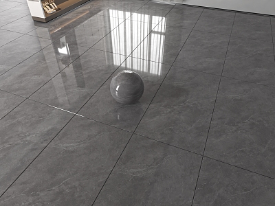 Grey Floor Tile Bright Tile Marble Floor Tile Long Strip Tile Foshan Tile Glazed Tile model