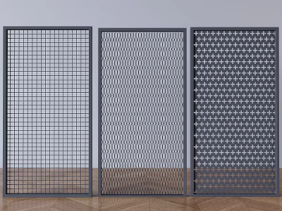 Barbed wire fence industrial wind barbed wire railing partition fence 3d model