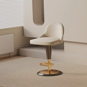 Modern Bar Chair 3d model