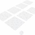White Marble Components With Sphere And Textured Wall Design