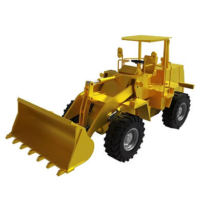Forklift Loader Four-wheel Drive Small 20 Diesel Agricultural Multi-function Longer Arm Grasping Wood Grasping Machine Construction Machinery Small Loader 20 Agricultural Four-wheel Drive 940 Grasping Wood Grasping Machine 3d model
