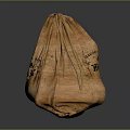 Vintage Canvas Bank Money Bag With First National Bank Logo And Green Dollar Sign