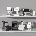Commercial POS Equipment With Touchscreen Terminals Cash Registers And Scanners